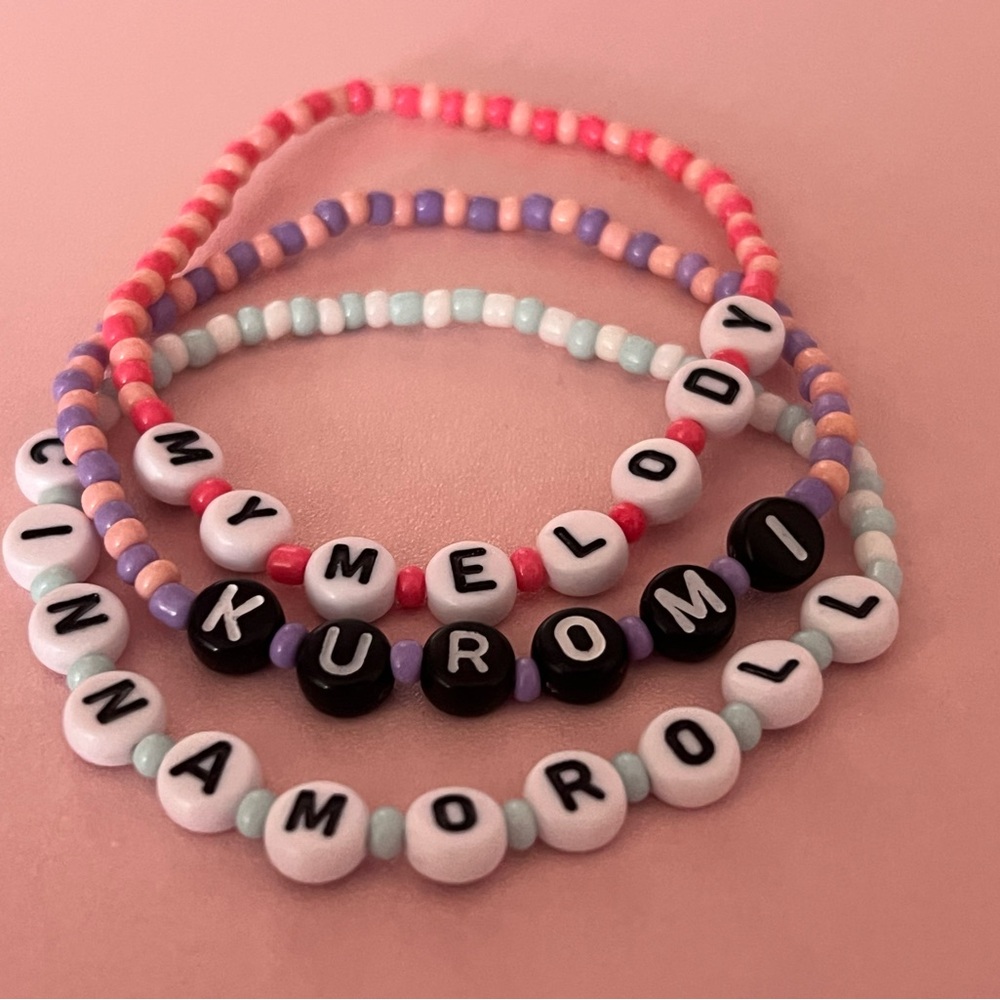 Hello Kitty and Friends Themed Bracelets